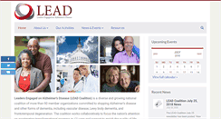 Desktop Screenshot of leadcoalition.org